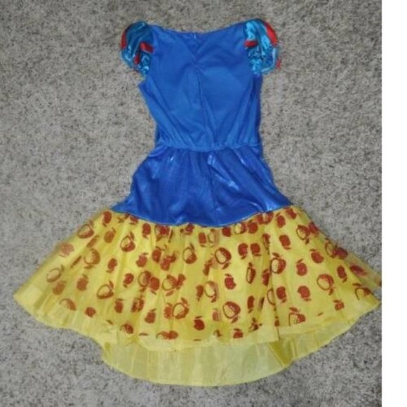 Disney Snow White Halloween Costume 10/12 Princess Dress & Headband 2 Pc Girls - Picture 6 of 8